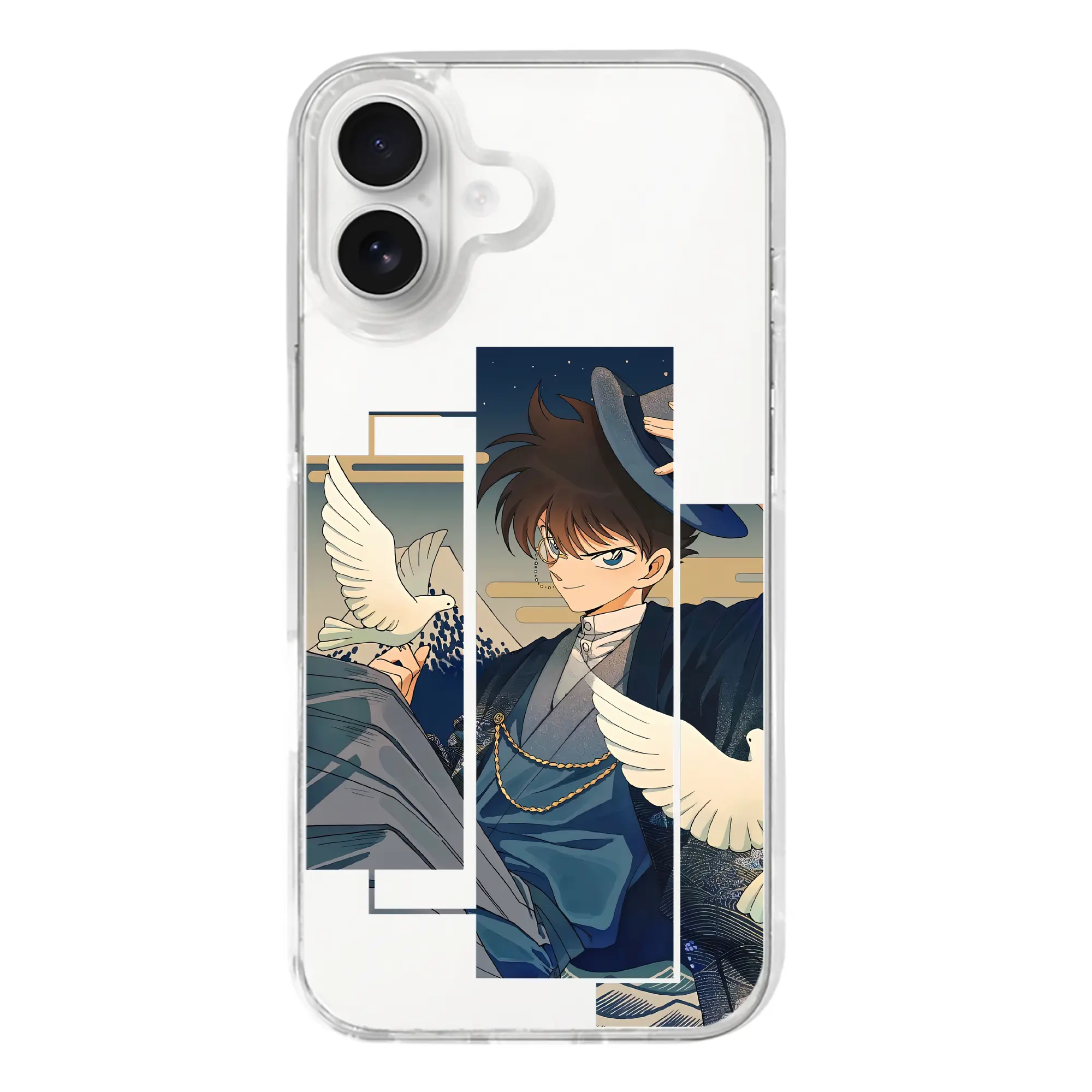 名探偵コナン グッズ 江戸川 コナン - iPhone 17シリーズ 透明スマホケース – 薄型・耐衝撃・精密フィット保護カバー